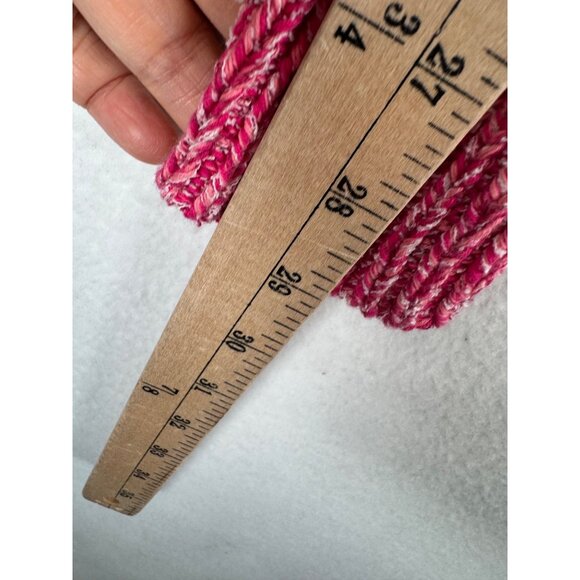 Rag & Bone Edie Cotton blend cardigan Pink preppy chunky sz XS - Picture 7 of 7